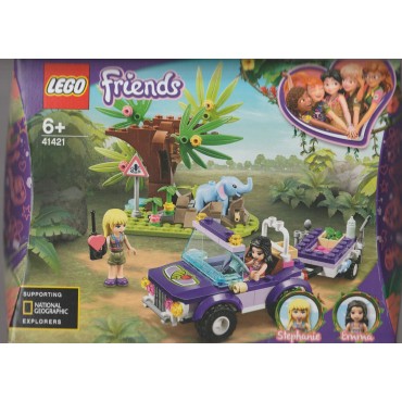 LEGO FRIENDS 41421 SALVATAGGIO  DELL'ELEFANTINO NELLA GIUNGLA