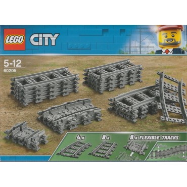 LEGO CITY 60205 BINARI DEL TRENO