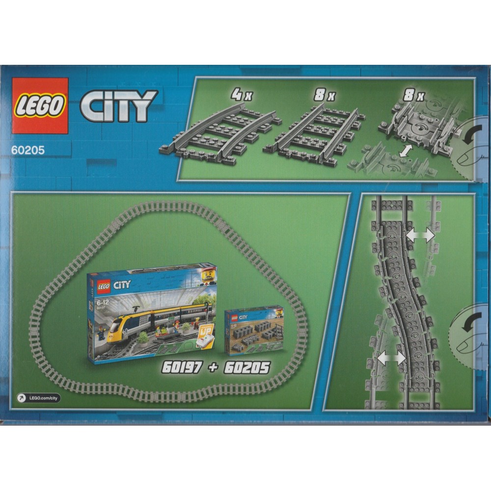 Toys Center Binari Duplo Binari Per Lego City LEGO CITY 60205