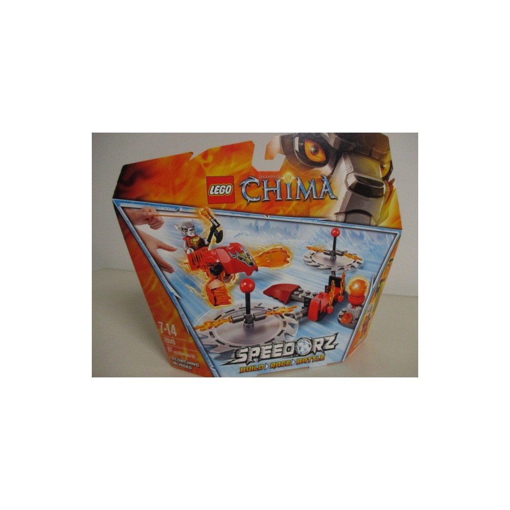 LEGO CHIMA SPEEDORZ 70149 LAME BRUCIANTI