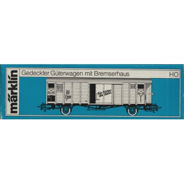 MARKLIN 4619  scale H0  SLIDING ROOF CAR   used with original box