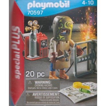 PLAYMOBIL SPECIAL PLUS 70597 BLACKSMITH WITH BLOWTORCH