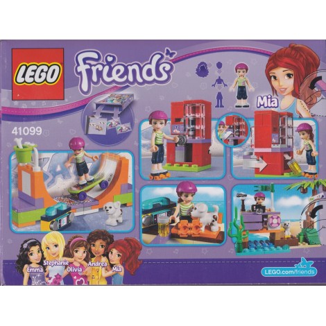 LEGO FRIENDS 41099 LO SKATE PARK DI HEARTLAKE