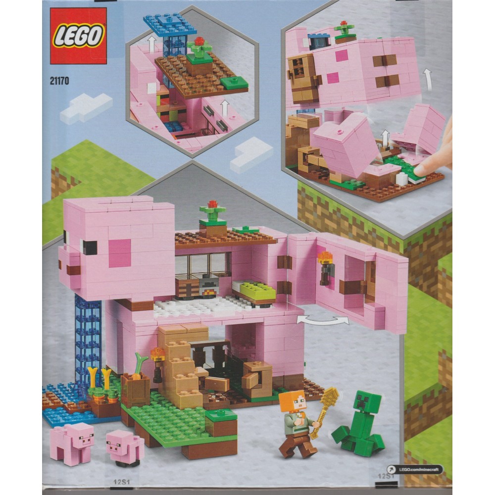 LEGO MINECRAFT 21170 THE PIG HOUSE