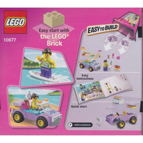 LEGO JUNIORS EASY TO BUILT 10677 BEACH TRIP