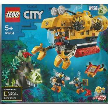 LEGO CITY 60264 SOTTOMARINO DA ESPLORAZIONE OCEANICO