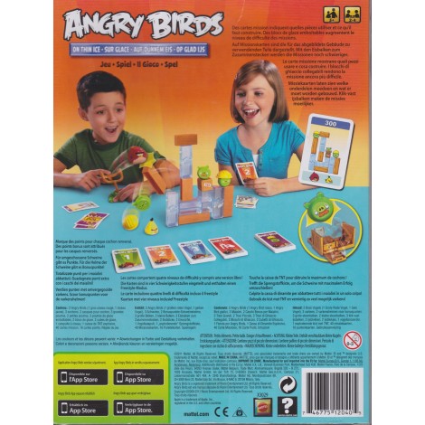 ANGRY BIRDS ON A THIN ICE mattel x3029