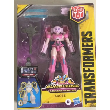 ARCEE TRANSFORMERS DELUXE CLASS 15 cm ACTION FIGURE CYBERVERSE ADVENTURES Hasbro E7104