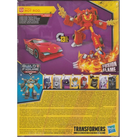 OPTIMUS PRIME TRANSFORMERS DELUXE CLASS 6" ACTION FIGURE CYBERVERSE ADVENTURES Hasbro E7096