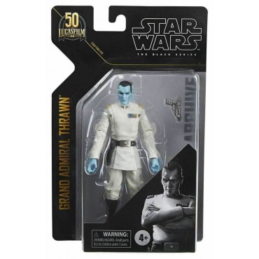 GRAND ADMIRAL THRAWN 6" ACTION FIGURE black series Wave 1 Archive  Hasbro F1308