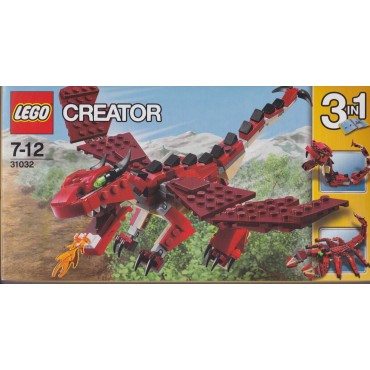 LEGO CREATOR 31032  RED CREATURES