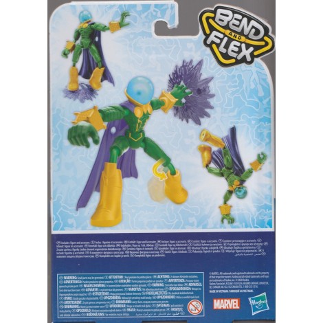 MARVEL SPIDER MAN BEND AND FLEX  GREEN GOBLIN 15 cm ACTION FIGURE E8973