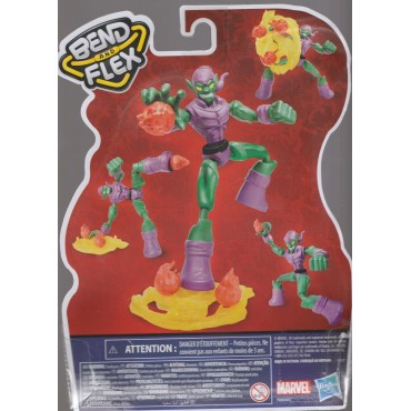 MARVEL SPIDER MAN BEND AND FLEX  GREEN GOBLIN 15 cm ACTION FIGURE E8973