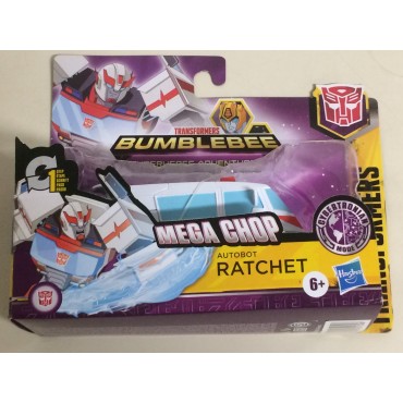 TRANSFORMERS 10 cm  ACTION FIGURE AUTOBOT RATCHET mega chop E7076  Hasbro