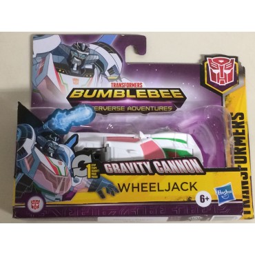 TRANSFORMERS 10 cm  ACTION FIGURE WHEELJACK gravity cannon E3646  Hasbro