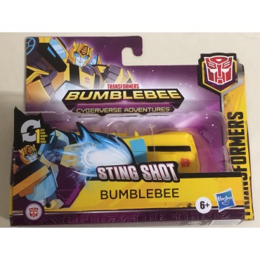 TRANSFORMERS 4" ACTION FIGURE BUMBLEBEE sting shot E3642   Hasbro