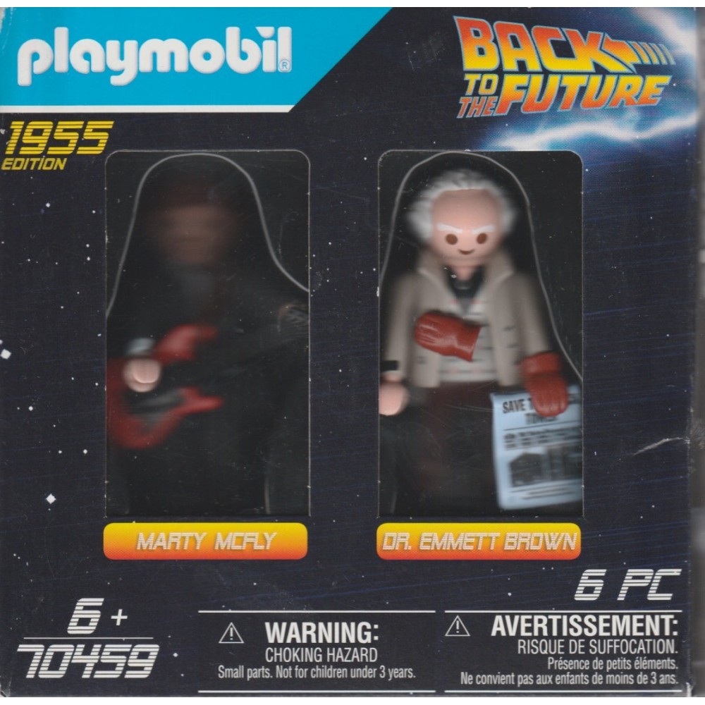 PLAYMOBIL BACK TO THE FUTURE 70459 MARTY MCFLY & DOCTOR EMMETT BROWN