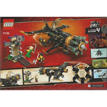 LEGO NINJAGO 71736 SPARA  MISSILI