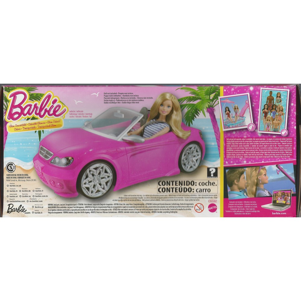 BARBIE COCHE CONVERTIBLE