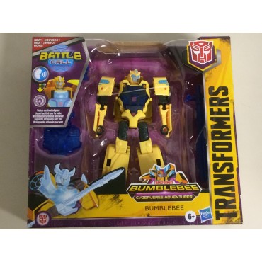 TRANSFORMERS 15 cm ACTION FIGURE BUMBLEBEE BATTLE CALL CYBERVERSE ADVENTURES Hasbro E8373