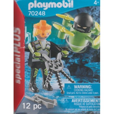 PLAYMOBIL SPECIAL PLUS 70248AGENT WITH DRONE