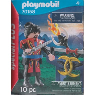 PLAYMOBIL SPECIAL PLUS 70158 ORIENTAL WARRIOR WITH WEAPONS