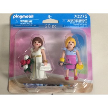 PLAYMOBIL FIGURES DUO PACK 70275 BRIDE AND TAILOR