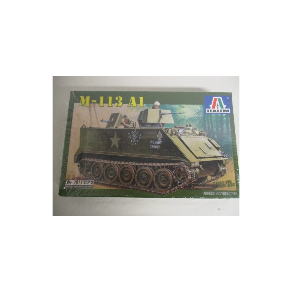 plastic model kit scale 1 : 72 ITALERI 7011 M- 113 A1  new in open box