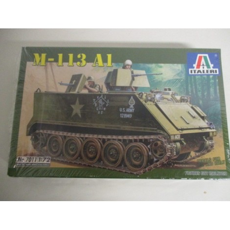 plastic model kit scale 1 : 72 ITALERI 7011 M- 113 A1  new in open box