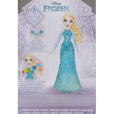 DISNEY PRINCESS  ELSA NORTHERN LIGHTS - FROZEN bambola 30 cm Hasbro B9201