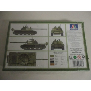 modellino in plastica da assemblare ITALERI 7006 T-62 MAIN BATTLE TANK  scala 1: 72 nuovo in scatola aperta