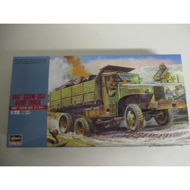 modellino in plastica da assemblare IASEGAWA  MT22:500  GMC CCKW 353 DUMP TRUCK   scala 1: 72 nuovo in scatola aperta