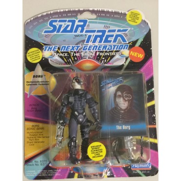 STAR TREK 5" - 12 CM ACTION FIGURE BORG + CARD Playmates 6077