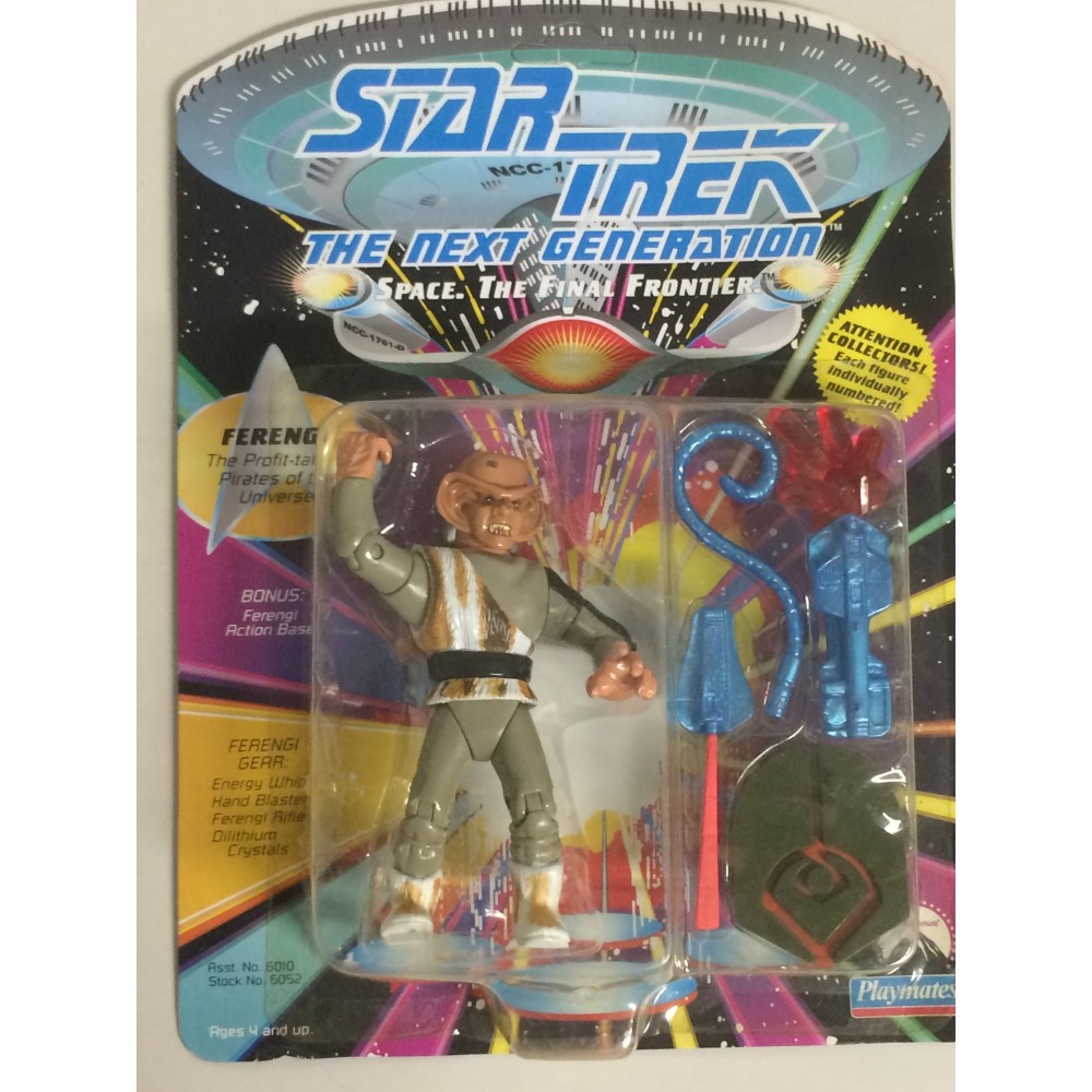 STAR TREK 5" - 12 CM ACTION FIGURE LIEUTENANT DATA Playmates 6012 damaged package