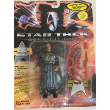 STAR TREK GENERATIONS 5" - 12 CM ACTION FIGURE LURSA Playmates 6929