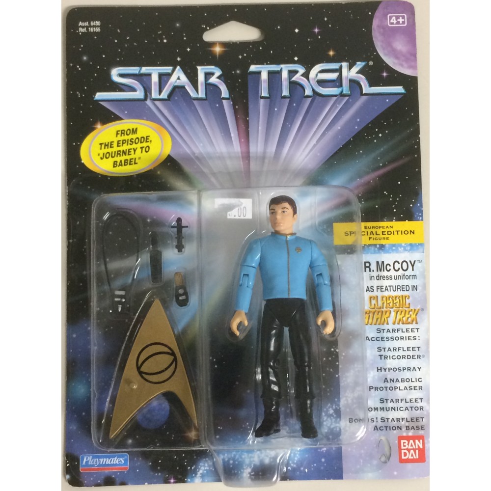 STAR TREK 5" - 12 CM ACTION FIGURE LIEUTENANT WORF Playmates 6013