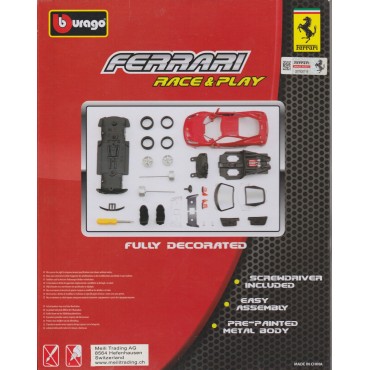 BBURAGO FERRARI FF scale 1/32 die cast metal model kit race & play assembly kit