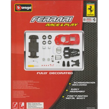 BBURAGO FERRARI FF scale 1/32 die cast metal model kit race & play assembly kit