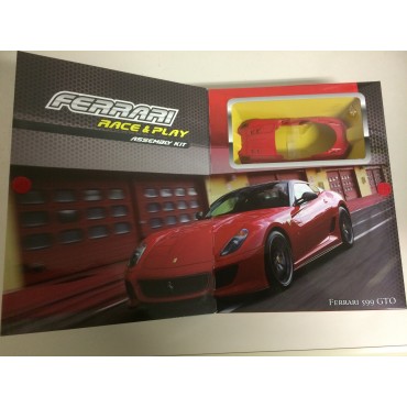 BBURAGO FERRARI  SCUDERIA SPIDER 16 M  scale 1/32 die cast metal model kit race & play assembly kit