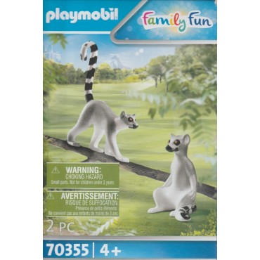 PLAYMOBIL 70355 FAMILY FUN, LEMURI CATTA