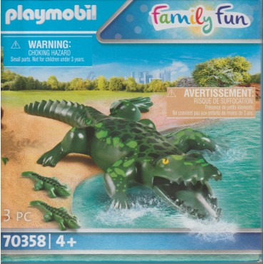 PLAYMOBIL FAMILY FUN 70357 RHINO WITH CALF