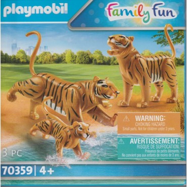 PLAYMOBIL FAMILY FUN 70359 FAMIGLIA DI TIGRI