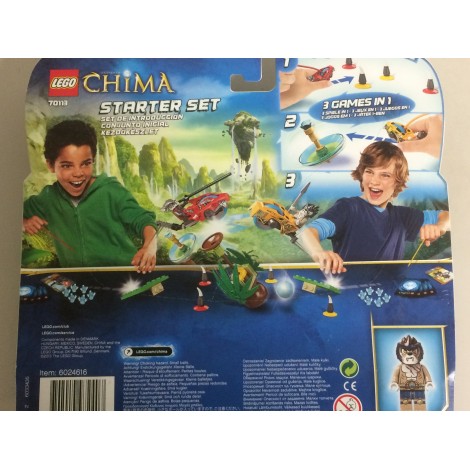 LEGO LEGENDS OF CHIMA SPEEDORZ 70101 TARGET PRACTICE with EQUILA