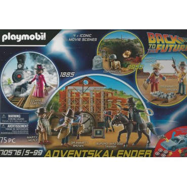 PLAYMOBIL BACK TO THE FUTURE PART III. 70576  ADVENT CALENDAR