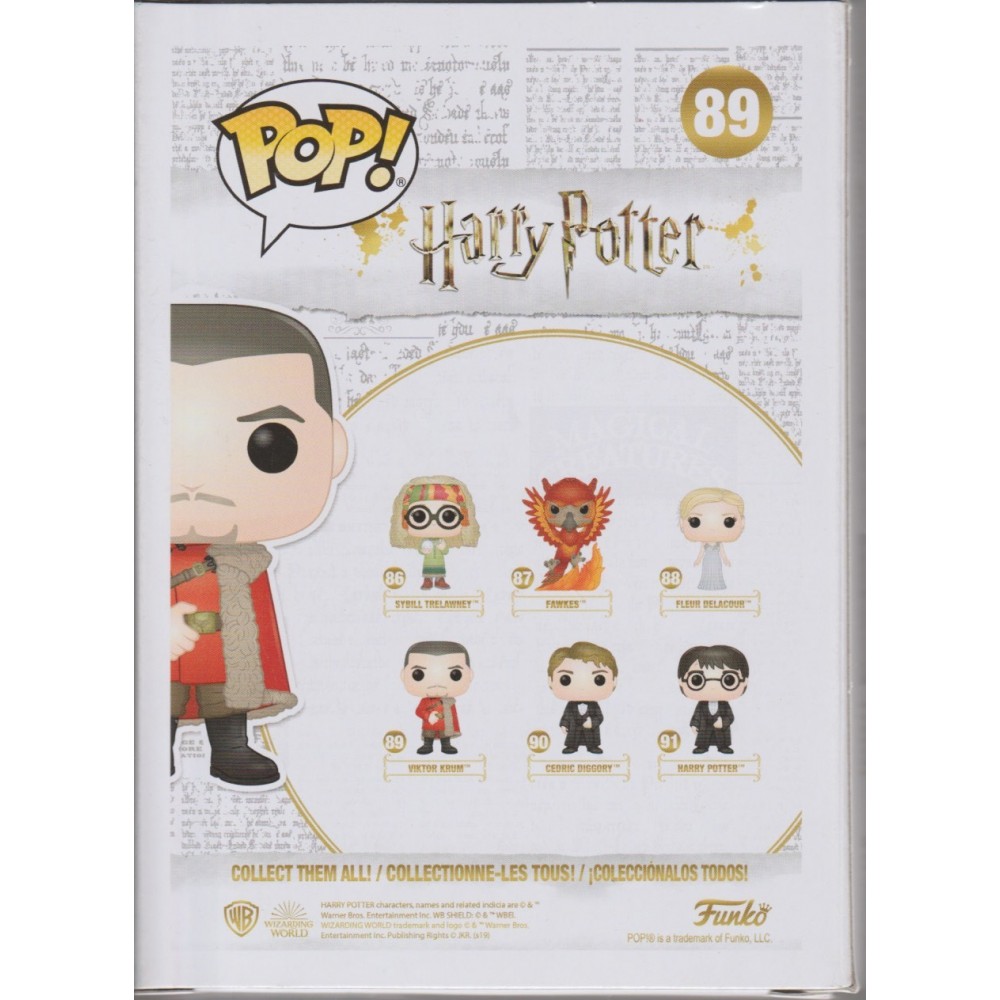FUNKO POP! HARRY POTTER - VIKTOR KRUM 89