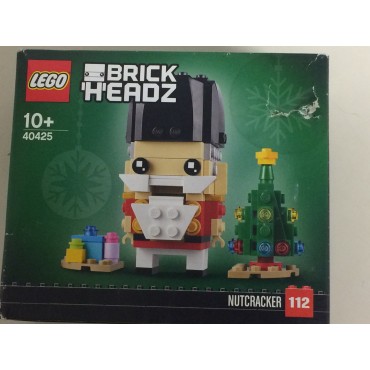 LEGO BRICK HEADZ 40425 scatola danneggiata SCHIACCIANOCI