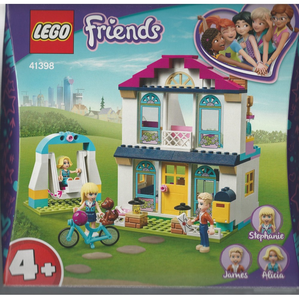 LEGO FRIENDS 4+ 41398  STEPHANIE'S HOUSE