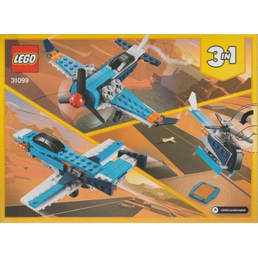 LEGO CREATOR 31099 AEREO AD ELICA