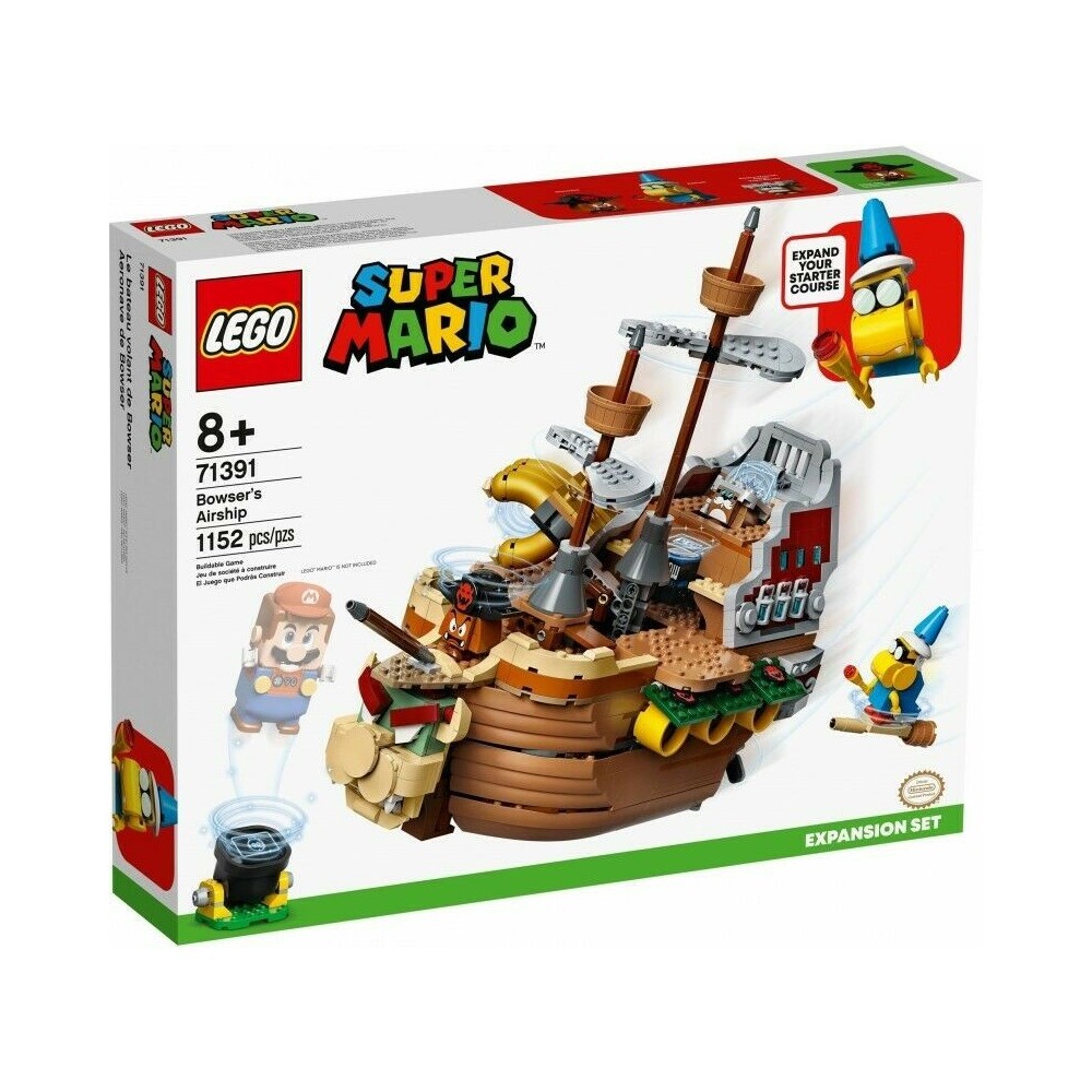 LEGO SUPER MARIO 71391 BOWSER'S AIRSHIP EXPANSION SET