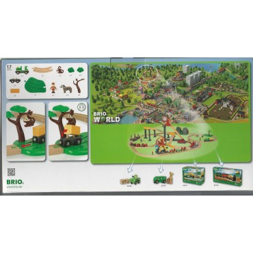 BRIO 33745 STAZIONE CON BIGLIETTERIA  WOODEN RAILWAY TRACK SYSTEM